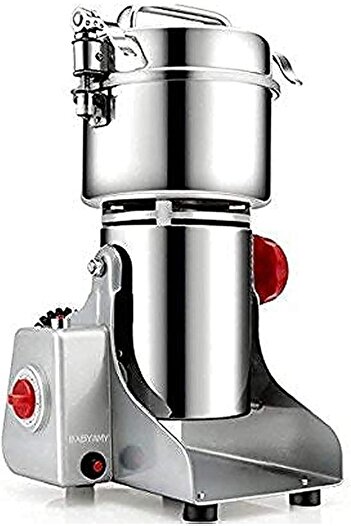 Generic household small crusher grains dry grinding machine, stainless steel 3000W high power spice