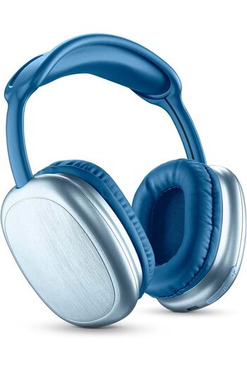music sound Bluetooth Headphones MS Maxi Blue