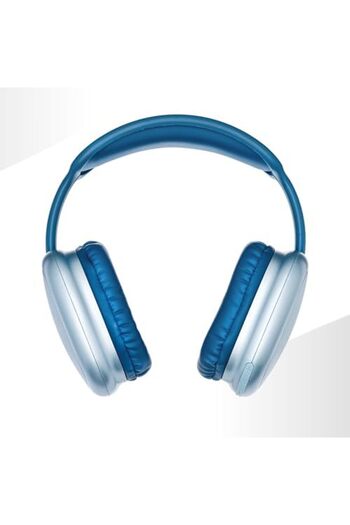 music sound Bluetooth Headphones MS Maxi Blue