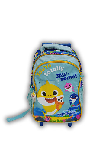 Generic Baby Shark Trolley Bag 2 Side Pockets 1