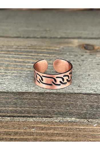 Rupen Kraft Adjustable Size Pure Copper Ring