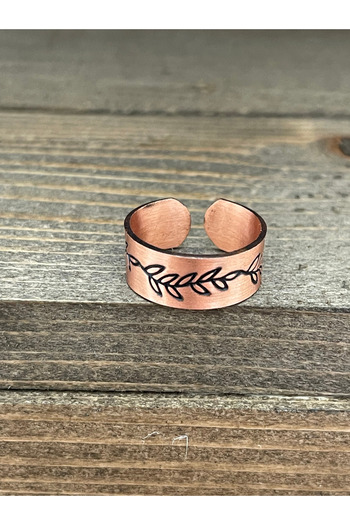 Rupen Kraft Adjustable Size Pure Copper Ring