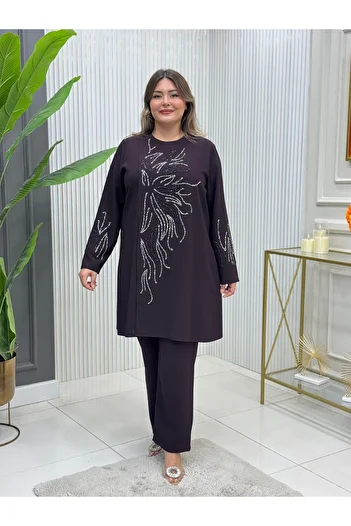 GK Stone Adhesive Tunic Suit