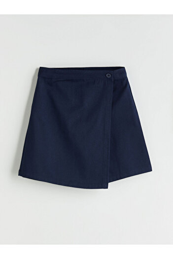 LC Waikiki Basic Gabardine Girl's Shorts Skirt