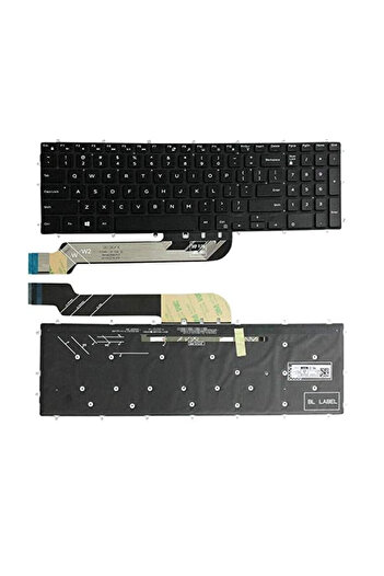 OEM Dell 15 P32E P32E001 P89F P89F001 P89F002 P89F004 Inspiron 17 5767 laptop keyboard backlit without
