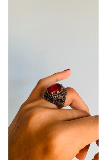 PALMISH LOVER Ottoman Ring