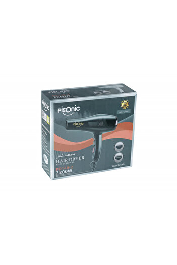 pisonic Hair Dryer Two Pieces PD 140-2 by Bisonic