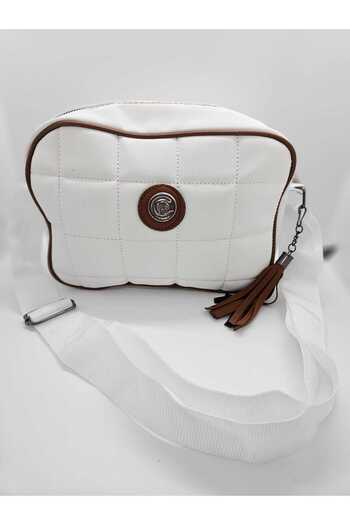 ALFA AKSESUAR 03 Women's Quilted Tassel Detailed Shoulder Bag