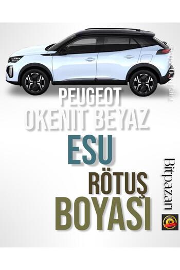 Flea Market بيجو 308/e308 أوكينيت وايت ESU - طلاء احترافي لإزالة الخدوش وعلامات الحجر 20 مل.
