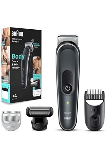 Braun Body Hair Removal Trimmer Series 5 BG5360 Gray