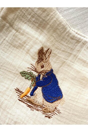 Zezig Rabbit Embroidered Apron