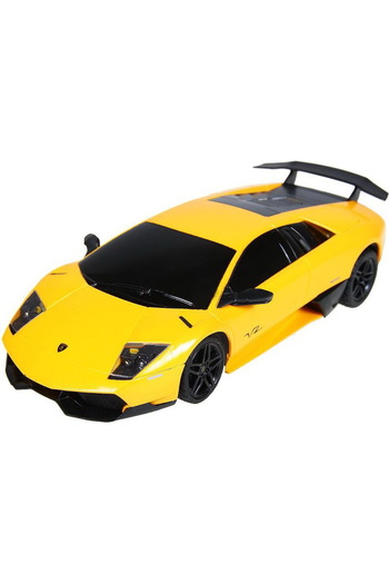 Rastar Lamborghini Murcielago Lp670 žluté auto na dálkové ovládání v měřítku 1:24