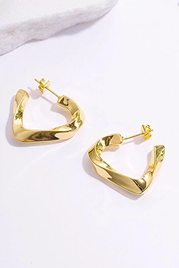 Mutenaura Minimal Design Steel Earrings