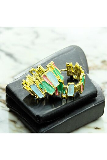 Candy Gold Mosaic Dream Earrings