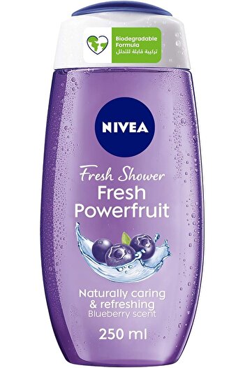 NIVEA NIVEA Fresh Powerfruit Shower Gel with Antioxidants, 250ml