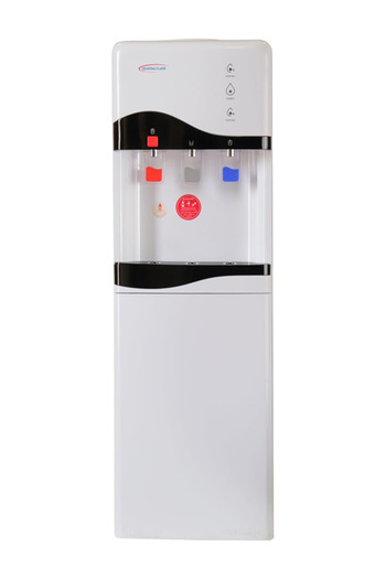 General Class General Class GC-93-SB Standing Water Dispenser with Cabinet, White and Black