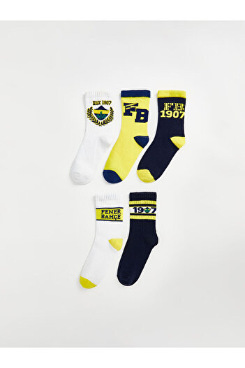 LC Waikiki Quality Parts from Celebi Store |   Mixed Patterned Boy's Socks 5-Piece