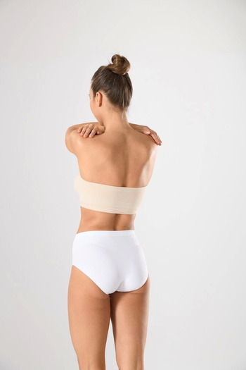 Modestia Miss Fit 1008 Bato High Waist εσώρουχο - ΛΕΥΚΟ - 2