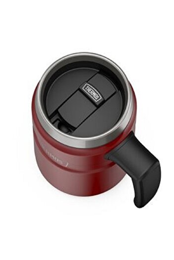 Thermos Vacuum Insulated Stainless Steel Coffee Mug – Rustic Red 16oz