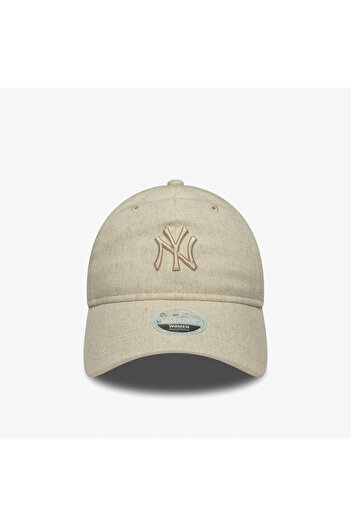 NEW ERA 9Forty New York Yankes Mlb Linen Women's Cream Hat