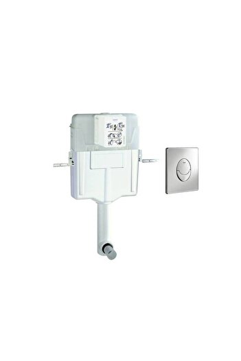 Grohe Squat Toilet Cistern + Round Flush Plate