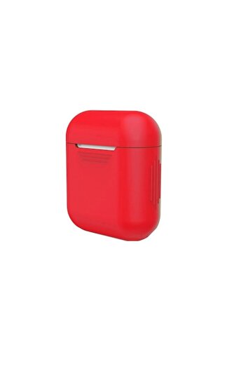 Bibilel 4-piece set for AirPods headphones, Red
