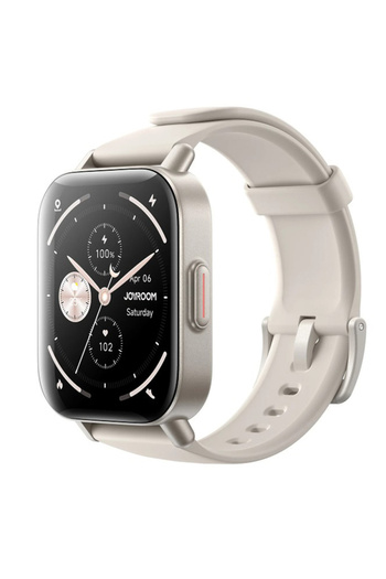 REDz Accessories Joyroom JR-FT3S Watch, Receive Calls, 340mAh, 1.96" Screen, 8 Days Battery Life, Cream