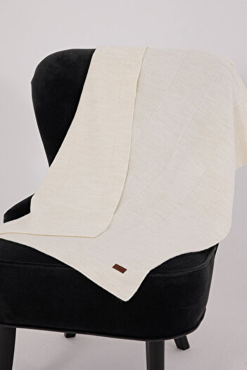 U.S. Polo Assn. U.S. Polo Baby Boy Blanket Ecru