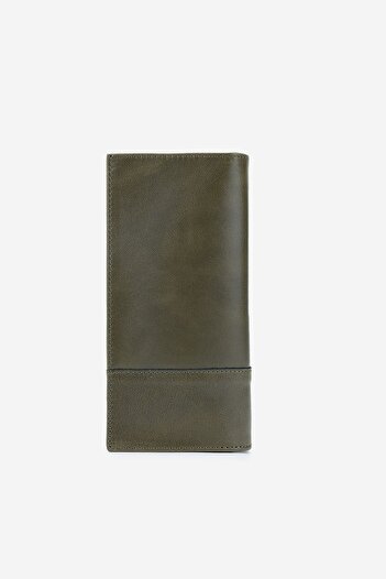 Valmenti Men's Genuine Leather Green Wallet