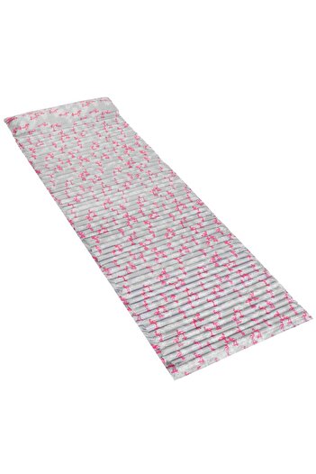 SERSIMO Ultra-lightweight, foldable foam beach mattress with pillow and carrying handle, 60x180cm