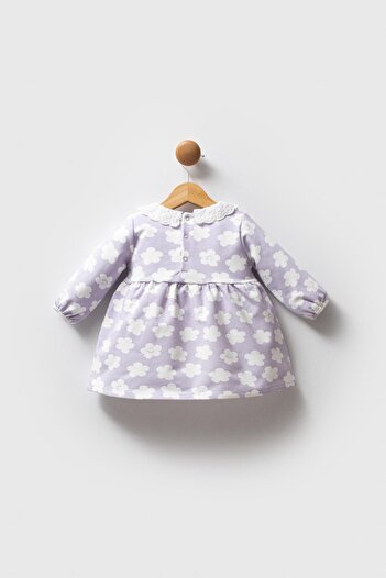 U.S. Polo Assn. U.S. Polo Assn. Kız Bebek 2 İplik Dokuma Elbise, %96 Pamuk %4 Elastan