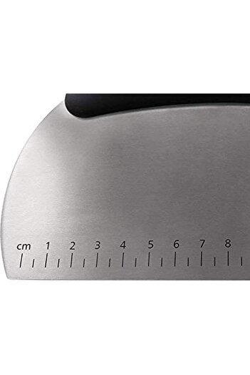 zola Pastry spatula, measuring scale 14 cm, stainless steel, ergonomic handle, 16 x 12 cm