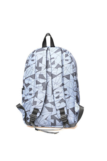 hummel Gray Unisex Backpack and School Bag Hml Benth 980379