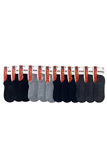 Dündar Plus Çocuk Babet Çorap Dikişsiz Soft 3 Yaş(23-25 No) 12 Adet