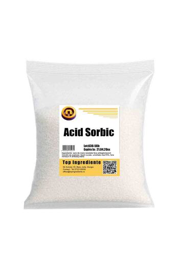 Top Ingrediente Sorbic Acid – Effective Food Preservative - 500g