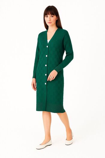 AGD COLLECTİON Merseerized Thin Cardigan