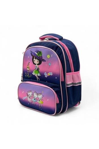 Shihon 2-piece girls' school backpack, 14 inches