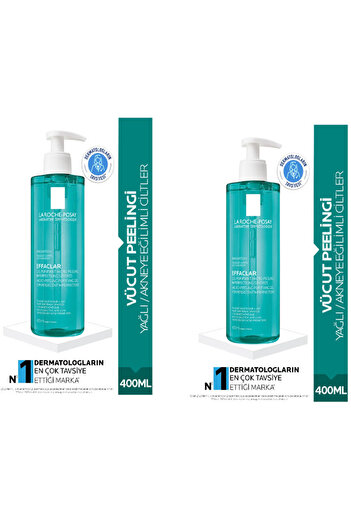 La Roche Posay La Roche-Posay Effaclar Micro Purifying Body Scrub Gel, 400 ml, for oily/acne-prone skin