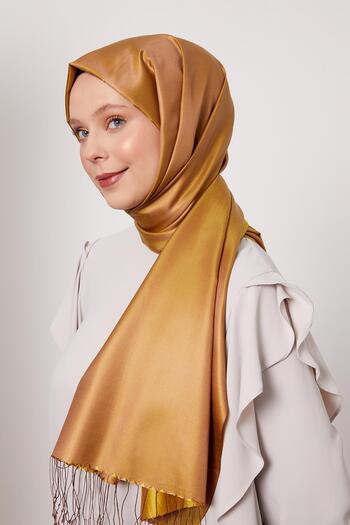 Levidor Mustard Silk Shawl