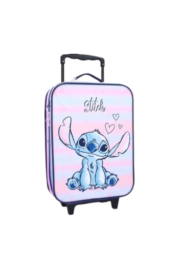 Stitch Troler copii, dimensiuni 41x30x14 cm, Multicolor, Made To Roll,