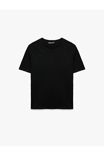 Koton Crew Neck Short Sleeve Regular Fit Cotton Basic 3-Piece T-Shirt Set