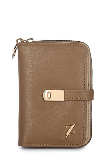 Zühre Zippered Mink Mini Wallet Zc025