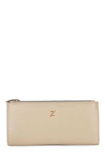 Zühre K.Beige Compartment Wallet Zc027