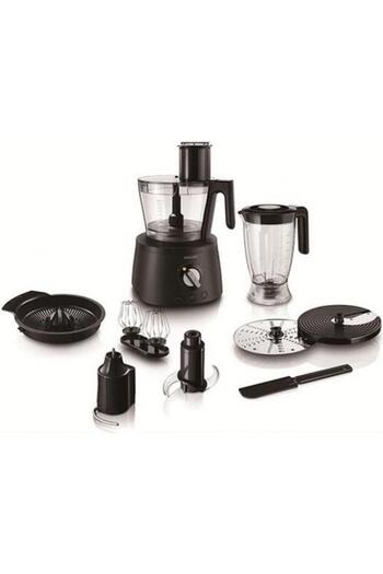 Philips Robot de bucatarie HR7776/90, 1300W, 2.4L bol(Negru)