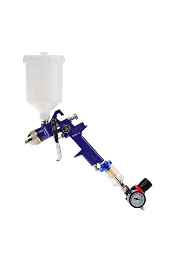 GEKO PISTOL DE VOPSIT 1.4MM CU REGULATOR DE PRESIUNE SI SEPARATOR FILTRU APA