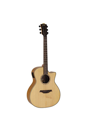 Bromo Electro-acoustic guitar BAT2CE Tahoma series, auditorium, natural