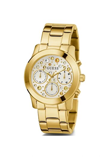 Guess Wrist Watch Women Gold Wrist Watch Gugw0559L2