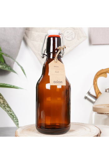 shumee Glass bottle with clip 340 ml