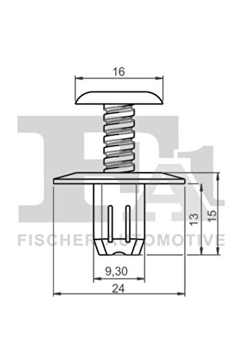 FA1 Clips pentru acoperire decorativă și protecție 11-30007.5