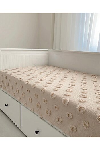 Owen bag 130X240 Brown Pique Children's Bedspread Bedstead Seat Cover